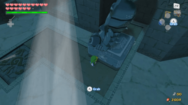 Pull the Mirror Statue Onto the Scorpion Tile