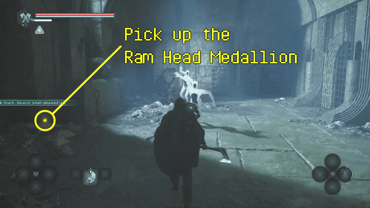 Hell is Us -  Ram head Medallion 1