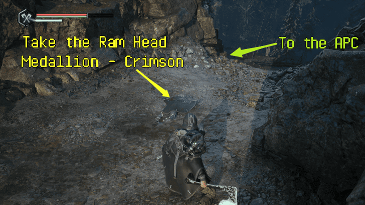 Hell is Us -  Ram head Medallion 2