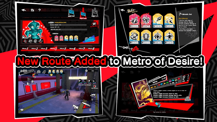 P5 Phantom X - New Route in Metro of Desires in Version 1.4