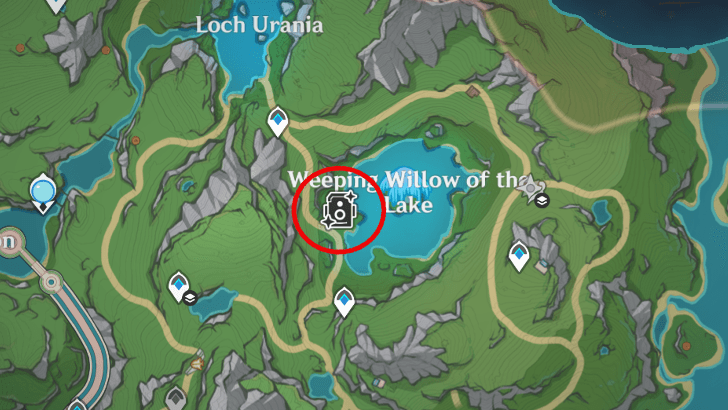 Genshin - Mementos of Teyvat Stage 4 Map Location