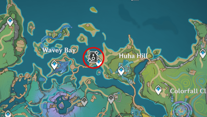 Genshin - Mementos of Teyvat Stage 3 Map Location