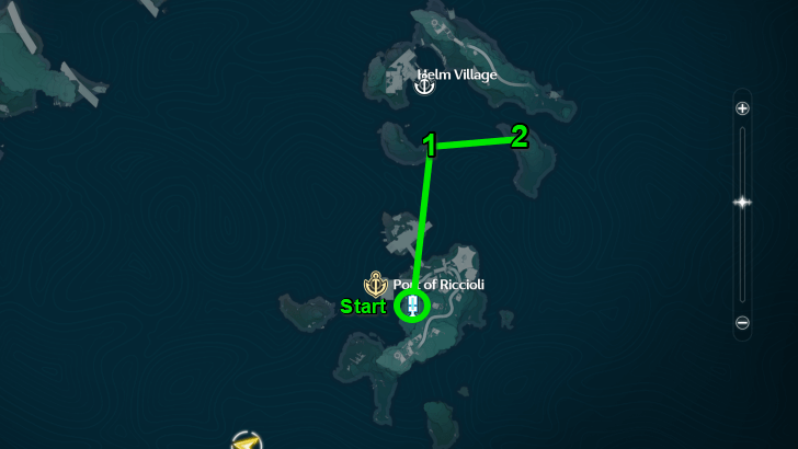 Helm Village Law of Harmony Echo Farm Route