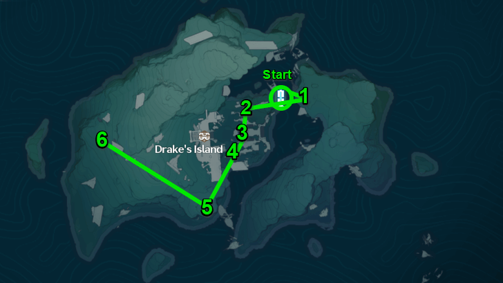 Drake Island Law of Harmony Echo Farm Route