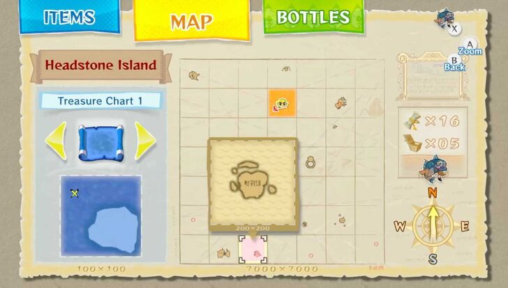 Headstone Island Map