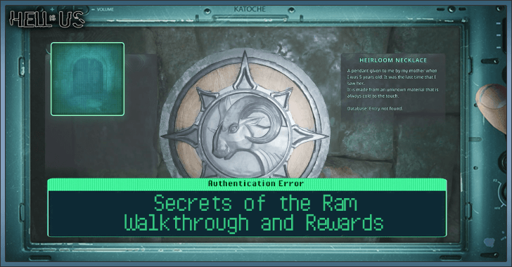 Secrets of the Ram Walkthrough and Rewards
