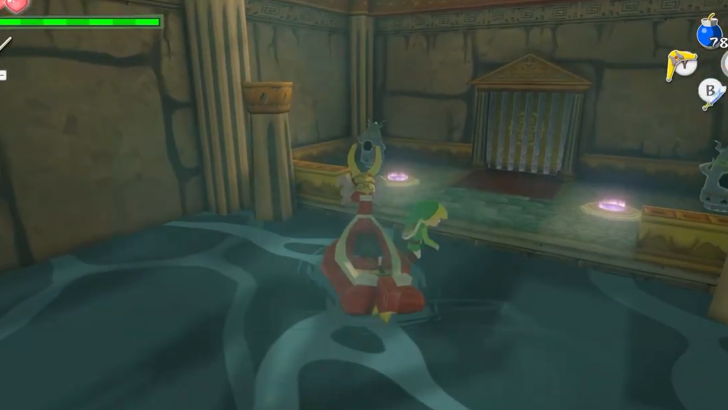 Room behind the gate