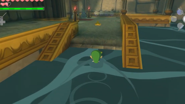 Get on the platform when the water rises