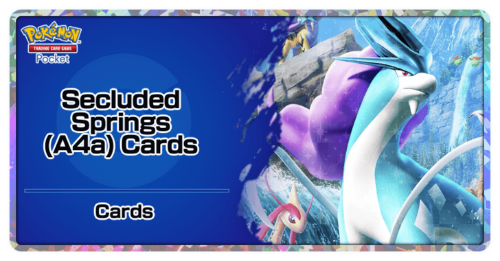 Pokemon TCG Pocket - Secluded Springs Top Banner