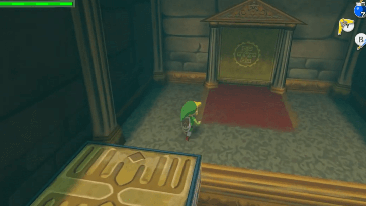 Enter the door to the next floor