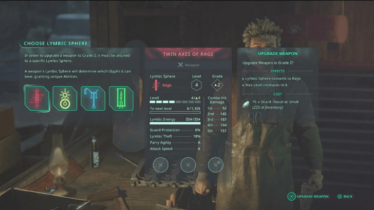 Lymbic Spheres - Attached To Weapons And Defensive Gear