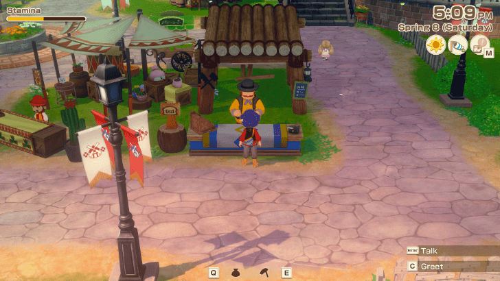 Story of Seasons Grand Bazaar - Wilbur Booth