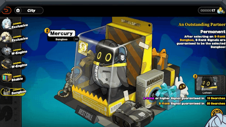 Zenless Zone Zero Mercury Bangboo Banner