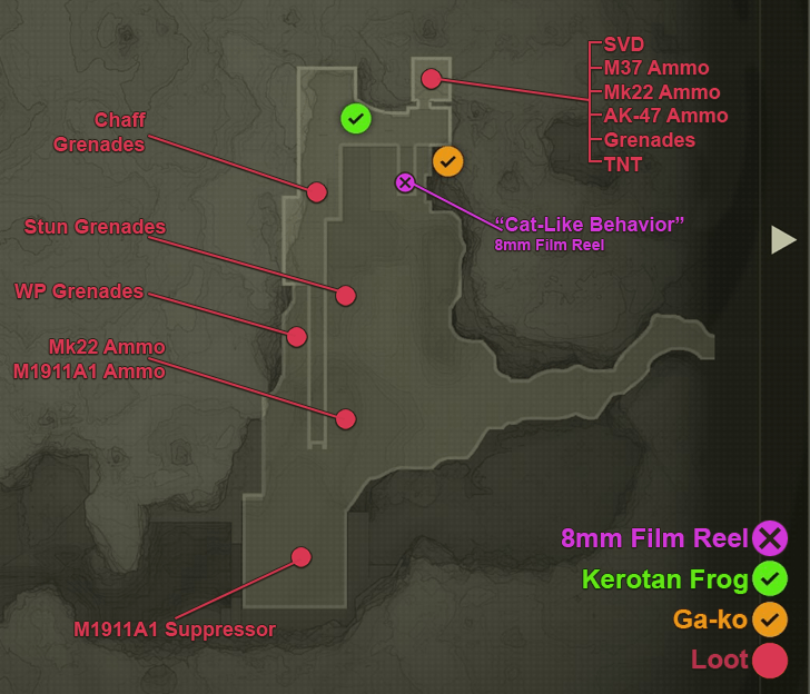 Ponizovje West Loot Map