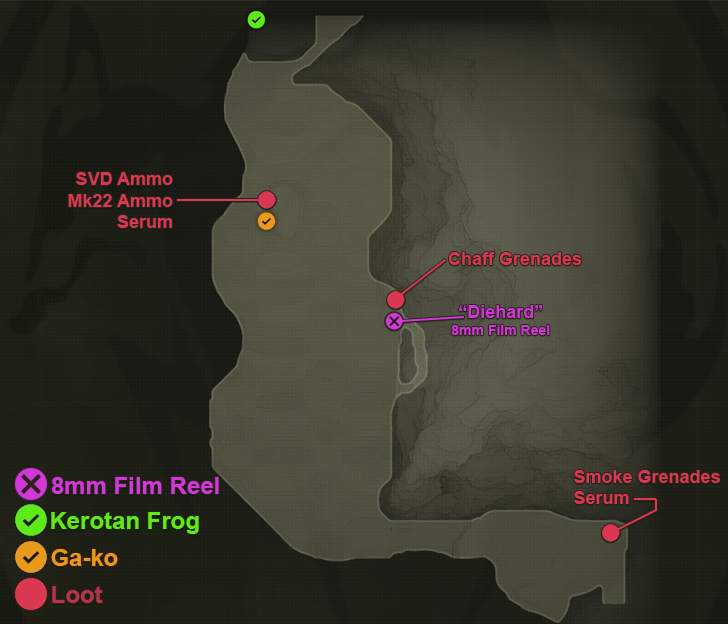 Krasnogorje Mountain Base Loot Map