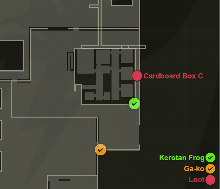 Groznyj Grad Southeast Loot Map - Operation Snake Eater
