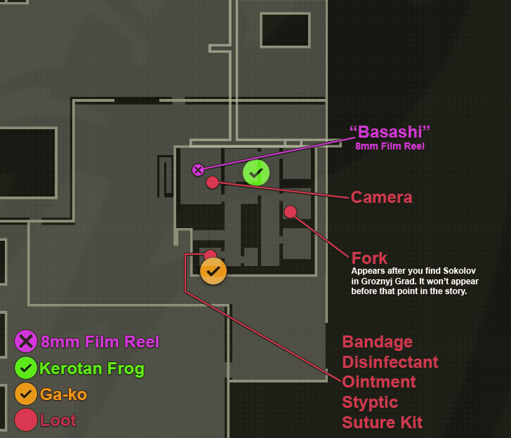 Groznyj Grad Torture Room Loot Map