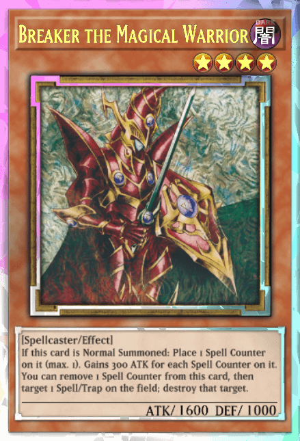 Breaker the Magical Warrior (Alternate Card Art - Royal Finish)