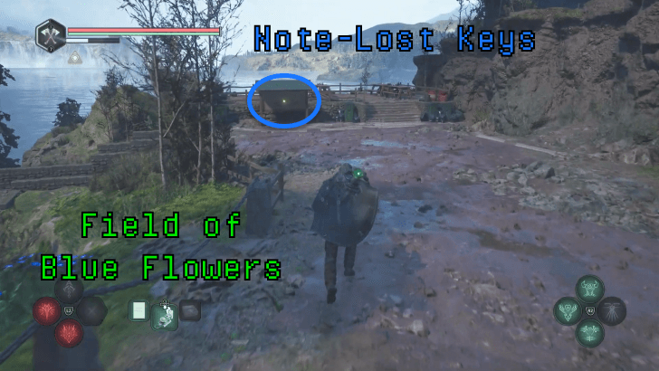 Lost Keys - Finding the Note at the Bulletin Board