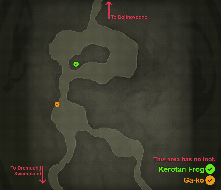 Dremuchij North Loot Map