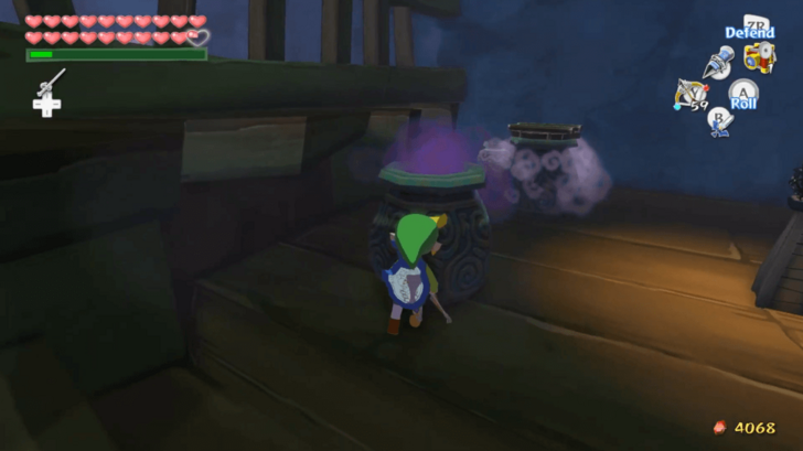 Enter the Left Jar Behind the Floor Master