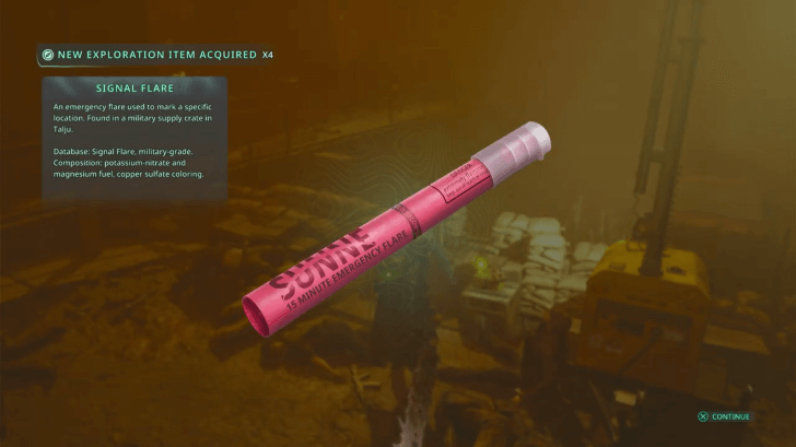 Hell is Us - Open the box in front of the Town Hall and take the Signal Flare inside it