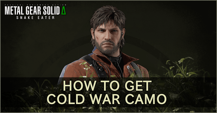 MGS Delta How to Get Cold War Camo
