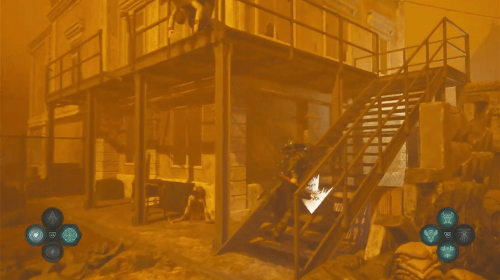 Hell is Us - Look for a flight of metal stairs leading to the second floor