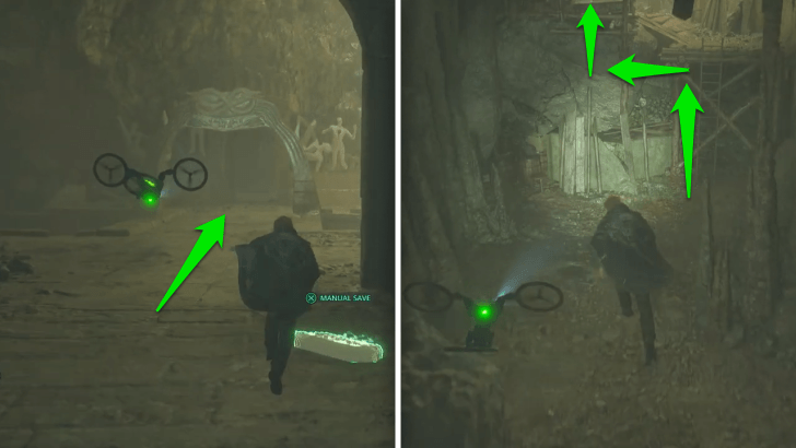 Ascetic Vows - Head Underneath the Archway and Up the scaffolding