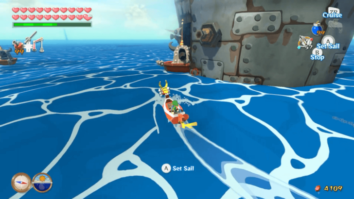 Destroy the Warship Blocking the Entrance