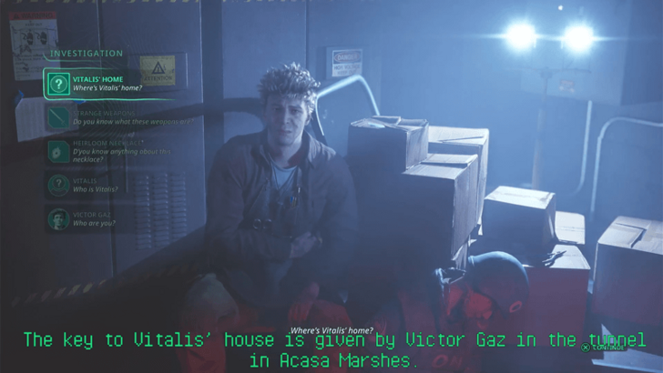 How to Get Key - Vitalis