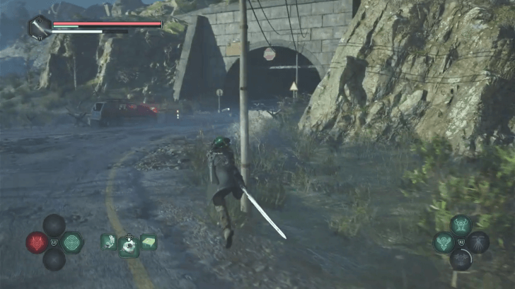 Hell is Us - Keep following the road until you find the tunnel