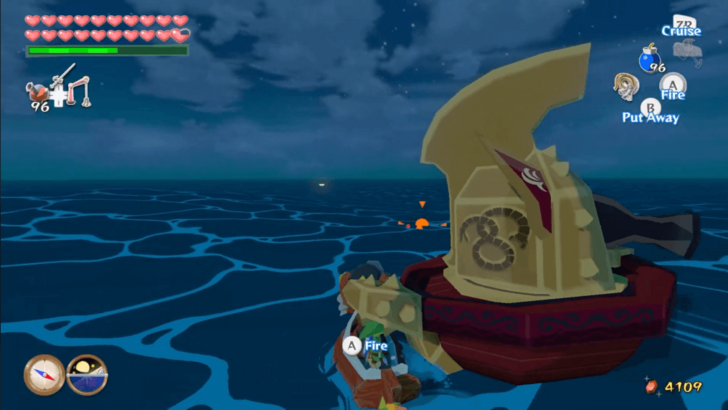 Destroy the Golden Warship