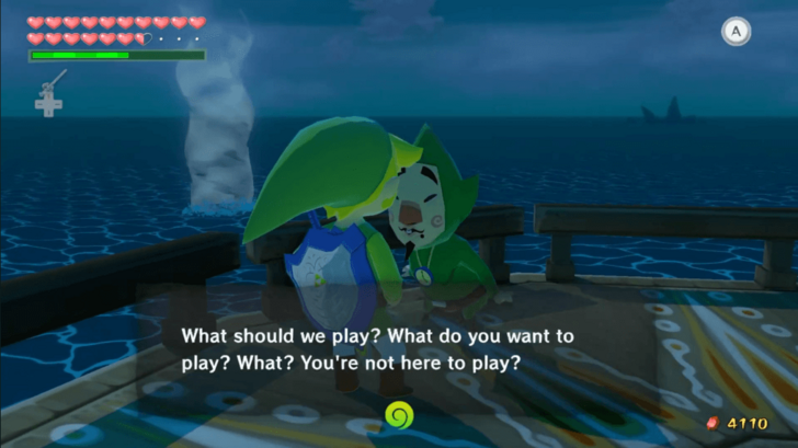 Speak to Tingle to Decipher Triforce Charts