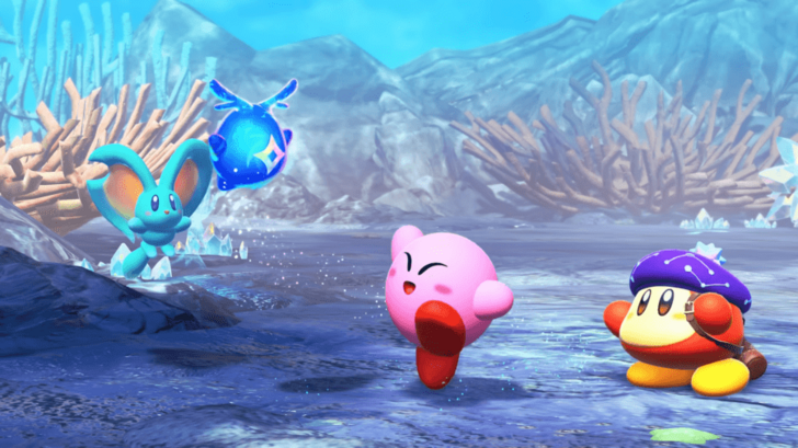 Kirby and the Forgotten Land Rescue All Starries