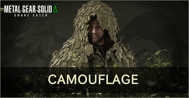 MGS Delta List of All Camouflage