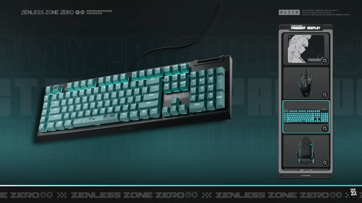 Razer BlackWidow V4 X ZZZ Edition