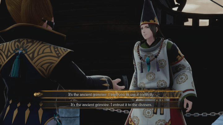 Giving Seimei the Grimoire