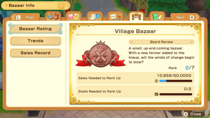 SoS - Grand Bazaar Bazaar Rank