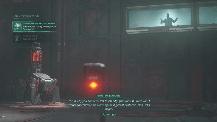 Doctor Mabden inAuriga Museum