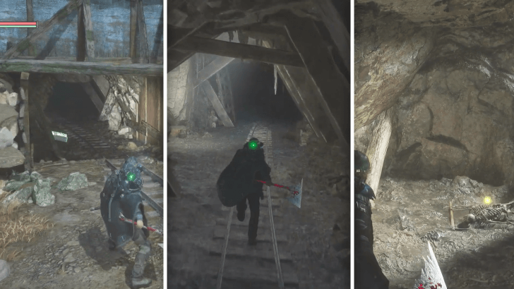 Lucky Break - Stick to the Left Path to find the Key in the Mines