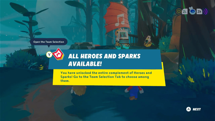 Mario Rabbids Sparks Of Hope - The Last Spark Hunter Sparks Players Start With
