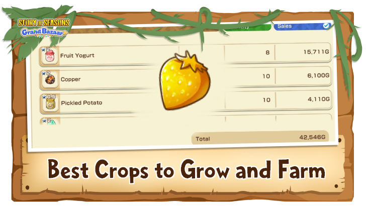 Story of Seasons Grand Bazaar - Best Crops to Grow