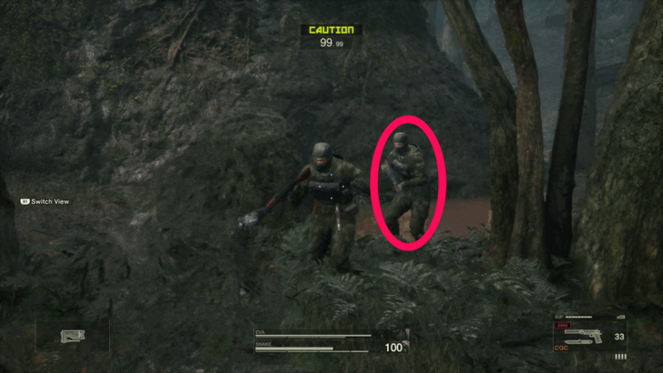 Metal Gear Raiden: Snake Eraser Location