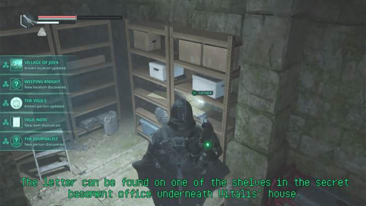 How to Get Letter - Warning