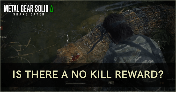 MGS - Is There a No Kill Reward