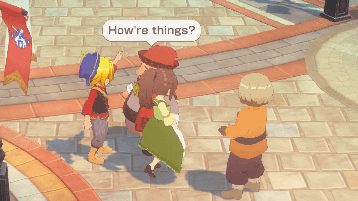 Story of Seasons - Grand Bazaar Character Greeting