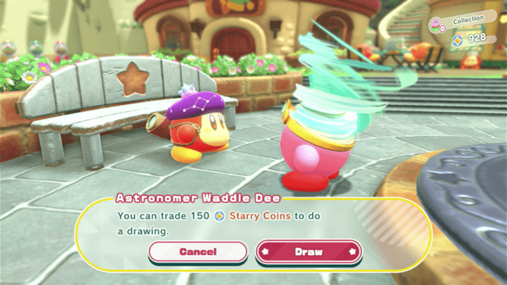 Kirby and the Forgotten Land - Star-Crossed World - Astronomer Waddle Dee