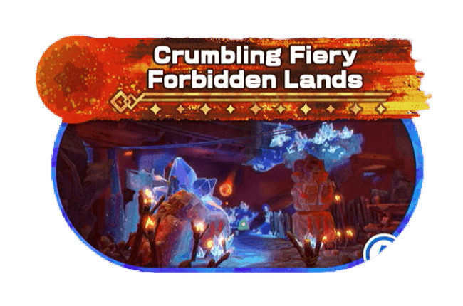 Crumbling Fiery Forbidden Lands Image