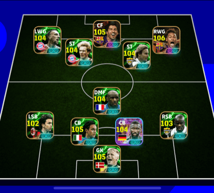 eFootball  - 4-1-5 Formation